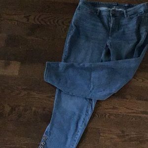 J Jill denim ankle pants